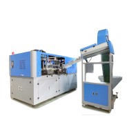 Máquina de Moldeo por Soplado de Botellas de PET de 6 Cavidades, Línea de Producción Completa de Alta Capacidad con Compresor y Proveedor de Repuestos de Moldes