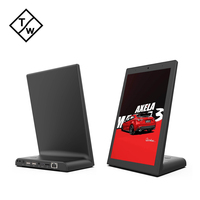 TOPWILLING Retail Shop AD Screen 10,1 pulgadas ordenador de sobremesa Android Tablet todo en uno