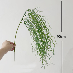 Arrangement de fleurs artificielles feuilles vertes pour décoration de mariage - Product Image 3