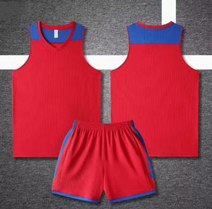 Yüksek kalite özel erkek basket topu aşınma seti ile yetişkinler ve çocuk üniforma şort takım kulübü spor pantolonları Jersey yeni Model - Product Image 2