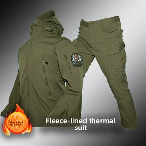 Ensembles d'Uniformes de Combat Tactiques Homme Noir Marron Imperméables Type FROG ACU BDU Gen3 Tenue Camouflage - Product Image 2