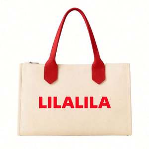 Reusable Heavy Duty Daily Use Shopping and Eco-Friendly Cotton Canvas Tote Bag - Product Image 1