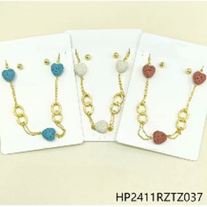 Elegante conjunto de joyería nupcial para mujer, uso diario de moda con perlas de agua dulce, diamantes, circonitas, para bodas, fiestas, regalos - Product Image 1