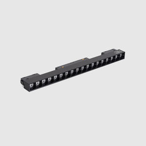 Rail lumineux <span class=keywords><strong>LED</strong></span> magnétique 12W 18W 24W, installation encastrée dissimulée, sans éclairage principal, utilisation en bureau, construction en aluminium, indice de protection IP44 - Product Image 5
