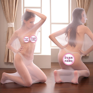 Juguetes sexuales, bondage asistido por SM, medias transpirables dobles sin costuras, saco de dormir, body unisex de cobertura total. - Product Image 1