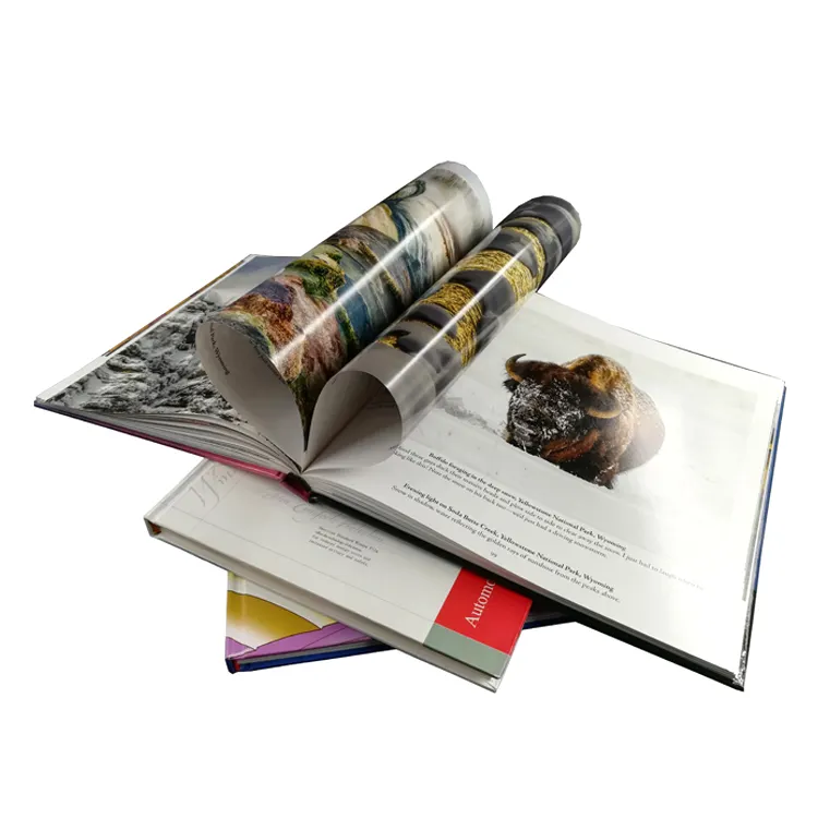 Hard cover yearbook printing services softcover print on demand design color album photo art photography book printing