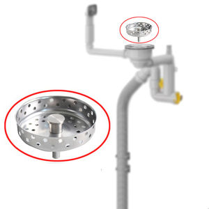 WaiiHO 004 Tapón para Fregadero Doble de Cocina, Paquete de 2, Acero Inoxidable 304 - Product Image 4