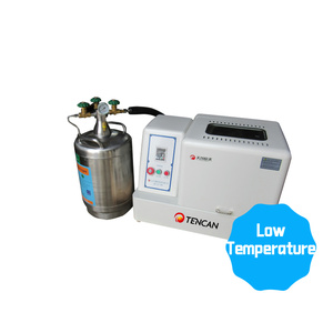 TENCAN 전문 실험실 볼 밀 공급 업체 액체 질소 탱크를 갖춘 극저온 유성 볼 밀 - Product Image 3