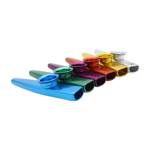Offre Spéciale enfants adultes facile petit accompagnement Instrument de musique diffusion en direct blogueurs métal <span class=keywords><strong>sifflet</strong></span> couleur <span class=keywords><strong>KAZOO</strong></span> - Product Image 3