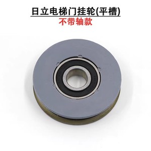 Roue de suspension de porte d'ascenseur, diamètre 65 mm, avec axe, design industriel métallique, pour pièces de porte d'ascenseur - Product Image 4