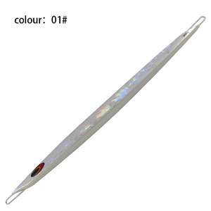 Señuelo de Pesca Jigging Estilo Japonés Yajie, 300g, 30cm, Plateado Láser Azul, para Pesca en Agua Salada - Product Image 4
