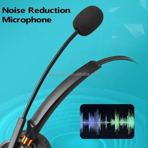 Servicio <span class=keywords><strong>al</strong></span> <span class=keywords><strong>cliente</strong></span> Centro de llamadas Auriculares para teléfono RJ9 con micrófono con cancelación de ruido - Product Image 4