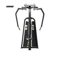 Machine d'entraînement musculaire multifonctionnelle durable avec fonction Lat Pulldown, Chest Press et Preacher Curl pour salle de sport commerciale – Marchés US et UE