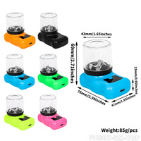 Nouveau broyeur de fumer électronique accessoires pour fumeurs en gros broyeur à base de plantes broyeur de cigarettes coloré