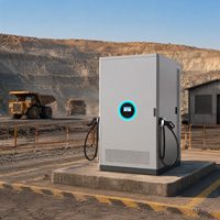Système de stockage d'énergie solaire commercial de 261 kWh, station de charge PV de 125 kW pour parcs industriels