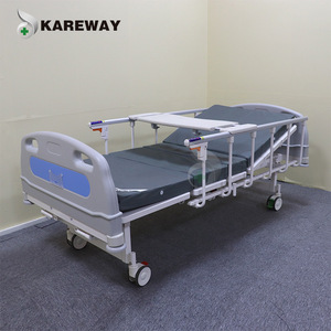 Cama de Hospital Kang Jinwei con Patas Ajustables y Elevación de Respaldo para Adultos Mayores, Blanca, Multifuncional - Product Image 2
