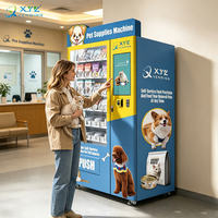 Máquinas Expendedoras Automáticas de Medicamentos, Alimentos, Juguetes y Suministros para Mascotas las 24 Horas, Estación Expendedora de Golosinas para Perros y Gatos