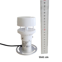 Anémomètre numérique OEM pour l'agriculture, capteur automatique de vitesse et de direction du vent à ultrasons RS485, stations météorologiques à vendre