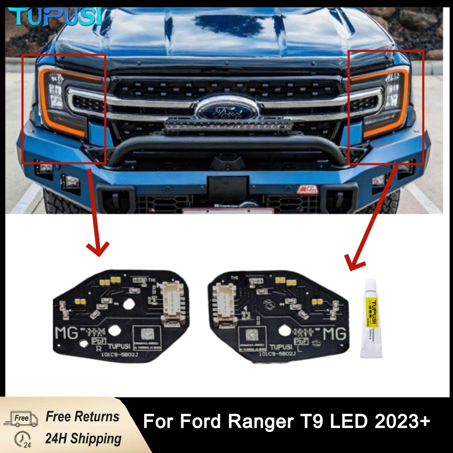 1 unids ámbar LED chip