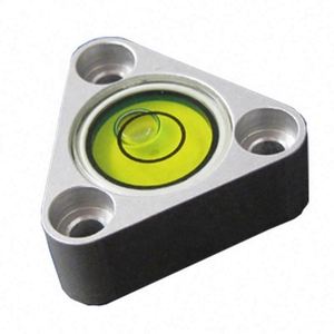 REALMAX Aluminium Case Metal <strong>Level</strong> Bubble Wholesale Metal Screw Holes Round Bubble Spirit <strong>Level</strong> for OEM ODM - Product Image 4