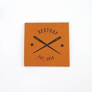 2018 shanghai unique design personnalisé logo denim pu coudre sur <span class=keywords><strong>carhartt</strong></span> cuir patch pour vêtements - Product Image 1