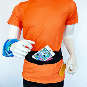 Sac de <span class=keywords><strong>ceinture</strong></span> de sport en plein air taille sac de taille étanche ceintures de téléphone portable pour hommes et femmes sans boucle sac de <span class=keywords><strong>ceinture</strong></span> - Product Image 5