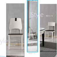Structure de table à manger minimaliste moderne extensible en rond, avec chaises en bois brut ou rembourrées en option