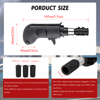 Nouveau pommeau de levier de vitesses USB pour simulateur de conduite Logitech G923 G29 G27 G25 TH8A ETS2&ATS Euro Truck (vitesses haut/bas)