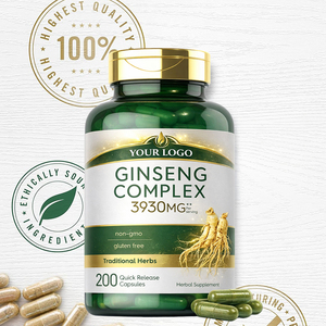 Complexe de <span class=keywords><strong>Ginseng</strong></span> 3930mg avec 4 types de <span class=keywords><strong>Ginseng</strong></span> et <span class=keywords><strong>Gelée</strong></span> <span class=keywords><strong>Royale</strong></span>, Soutien Immunitaire, Booster d'Énergie, Complément Alimentaire à Base de Plantes, 200 Capsules - Product Image 3