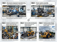 Rutschfester Gebrauchter Volvo L150H Schwerlast-Radlader mit Großem Tiefenprofil-Reifen für Starken Bodenhaftung bei Schneeräumung und Reinigung