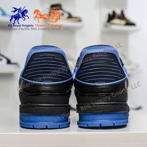 Chaussures de sport de luxe décontractées pour hommes, style course et marche, en cuir véritable, collection 2024 - Product Image 2