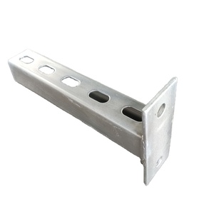 Chất lượng cao đục lỗ kim loại <span class=keywords><strong>strut</strong></span> kênh UD kênh Wall Mount <span class=keywords><strong>strut</strong></span> Bracket cho cáp khay cho điện bao vây hỗ trợ - Product Image 1