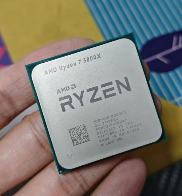 AMD Ryzen 7 5800X 3.8-4.7GHz 8-Core 16Thr Socket AM4 105W CPU Processor R7-5800X