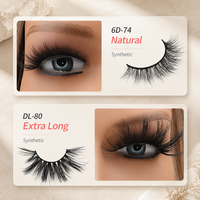 Cils 3D 6D de qualité supérieure, bande complète de 25 mm, réutilisables, faux cils avec boîtes à cils