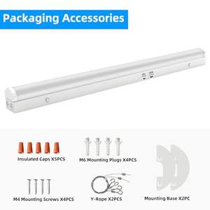 Iluminación Lineal Interior para Oficina, Escuela, Tienda, Tubo LED de 2 pies, 4 pies, 8 pies, 18w, 24w, 36w, 42w, 68w - Product Image 4