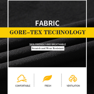 FLYSKI Veste à fermeture éclair coupe-vent respirante et imperméable de 10,000mm pour hommes pour le camping, la randonnée et la pêche ultralégère - Product Image 2