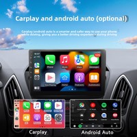 Système de navigation automobile Android tout-en-un 7/9/10,1 pouces TS6 avec caméra de recul, CarPlay, connexion USB, tableau de bord, garantie 1 an - Modèle Ram