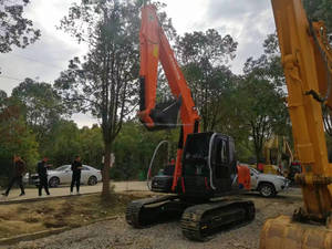 Zx120-6 Hitachi de 12 tonnes d'occasion, pelleteuse sur chenilles originale du Japon avec moteur à 4 cylindres, en excellent état, testé et inspecté - Product Image 3