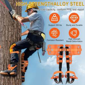 Punte rampicanti dell'albero degli scalatori del palo di legno dello strumento rampicante dell'albero - Product Image 6