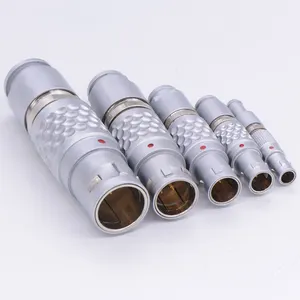 Push-Pull selbstsicher nder Metallst ecker wasserdichter Stecker mit Medical Audio-Video Aviation Communication B-Serie