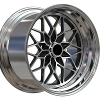 Jantes en alliage d'aluminium forgées sur mesure en forme de flocon de neige, 17, 18, 19, 20 pouces, 2 pièces, pour Pontiac Trans Am Firebird 2ème et 3ème génération