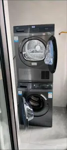 10kg automatischer Frontlader-Wasch trockner Kombi-Wäsche waschmaschine Trockner kommerzieller Selbstbedienungs-Wäsche trockner