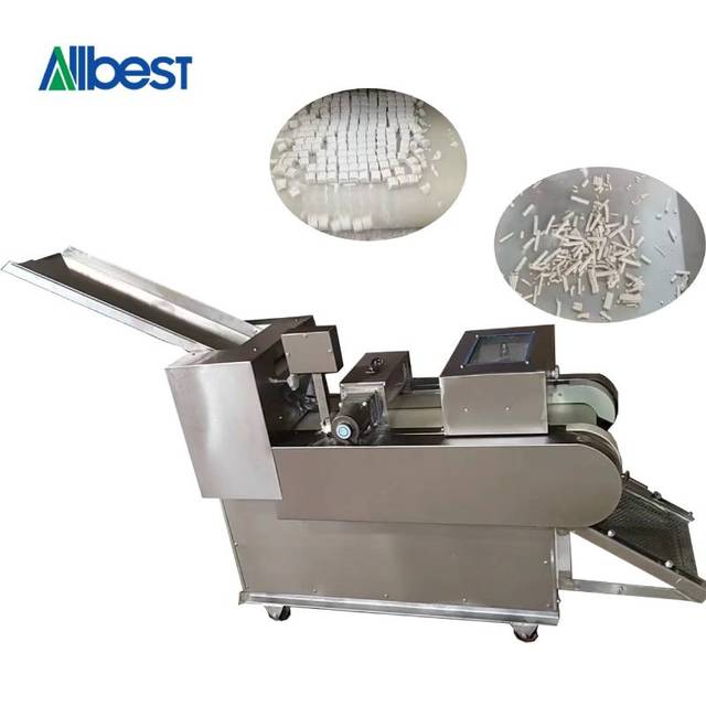Automatic Dough Cube Cutter Chin Chin Forming Machine with CE/FDA Certification