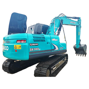 Excavatrice Kobelco SK140 d'occasion, fabrication japonaise, prix bas, excavatrice sur chenilles de 14 tonnes, certifiée CE. - Product Image 1