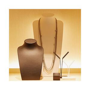 Caja de almacenamiento de lujo para exhibición de collar al por menor, caja organizadora de cuentas de joyería - Product Image 1