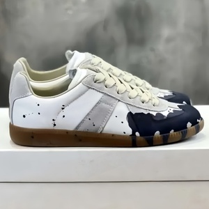 Zapatos Casuales de Mujer, Estilo Moderno, con Pigmentos de Graffiti, Ligeros, Transpirables, de Cuero Genuino, con Amortiguación - Product Image 3
