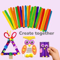 Ensemble complet d'art et d'artisanat pour enfants, kit de matériel de bricolage avec boîte de rangement pour les activités créatives de la maternelle et des vacances