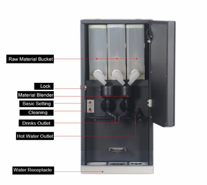Cafetera Automática Inteligente para el Hogar, Cafetera Espresso Totalmente Automática de Acero Inoxidable - Product Image 2