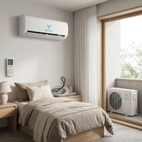 Aire Acondicionado Split de Pared R32, Inverter, Frío/Calor, Control Inteligente, Proveedor de Aires Acondicionados