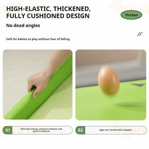 Ensemble de 7 jouets d'<span class=keywords><strong>escalade</strong></span> en mousse souple, piscine à balles, aire de jeux intérieure pour tout-petits, aire de jeux souple pour bébés - Product Image 4